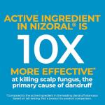 Nizoral Anti-Dandruff Shampoo 1% Ketoconazole, Fresh Scent