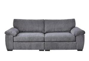 Plush Jumbo Cord 3-Seater Sofa for Modern Living