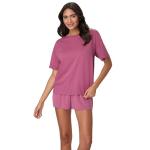 Hanes Women's Comfywear Lounge Set: T-Shirt & Shorts