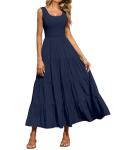 Prettygarden Flowy Maxi Dress with Pockets