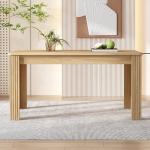 Stylish Oak Dining Table for 4 People