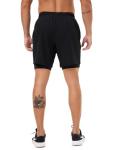 Naarts Men's Quick Dry 2-in-1 Running Shorts