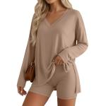 Sweetyweee Women's Oversized Lounge Set with Shorts