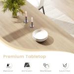 GRAVFORCE Extendable Wooden Dining Table for 4-6