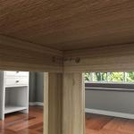 Medina 6-Seater Rectangle Dining Table in Oak