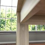 Medina 6-Seater Rectangle Dining Table in Oak