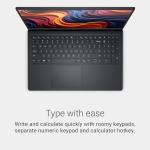 Dell 15 Laptop DC15255 15.6" FHD (1920 x 1080) 120Hz, AMD Ryzen 5 7520U Processor, Radeon 610M Graphics, 8GB LPDDR5 RAM, 512GB SSD, Windows 11 Home, Carbon Black