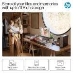 HP OmniDesk Slim Desktop PC with 8GB RAM