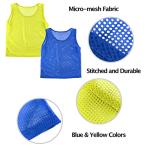 Super Z Outlet 12 Lightweight Scrimmage Vests for Kids