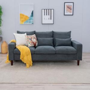 Panana 3-Seat Modern Sofa with Reversible Cushions
