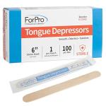 ForPro Senior Tongue Depressors, 100-Count Pack