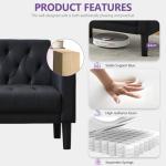 GRAVFORCE 2-Seater Comfy Sofa with USB and Cup Holders