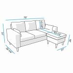 Panana Grey L-Shaped Linen Corner Sofa Set