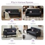 GRAVFORCE 2-Seater Comfy Sofa with USB and Cup Holders