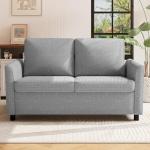 YODOLLA Modern 2-Seater Loveseat Sofa in Light Grey