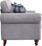 Vintage Style Linen Fabric Sofa Set