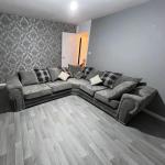 Verona Grey Fabric Corner Sofa for Living Room