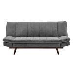 Bravich Grey Velvet Sofa Bed - Space Saving Solution