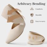 AprCoco Women’s Washable Pointed Toe Ballet Flats