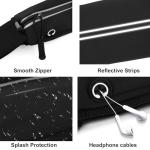 Slim Running Belt with Reflective Phone Holder