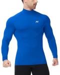 Moozava Men’s Quick-Dry Compression Turtleneck Top