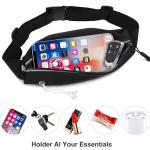 Slim Running Belt with Reflective Phone Holder