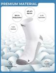 TENYSAF Men's Compression Running Socks - 3 Pairs