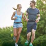 Slim Running Belt with Reflective Phone Holder