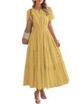 BTFBM Women's Summer Casual Midi Maxi Dress