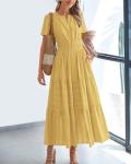 BTFBM Women's Summer Casual Midi Maxi Dress