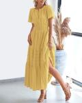 BTFBM Women's Summer Casual Midi Maxi Dress