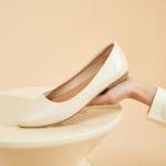 Comfortable PU Leather Ballet Flats for Women