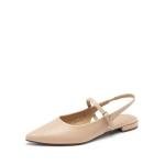 DREAM PAIRS Women's Slingback Pointed Toe Flats