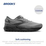 Brooks Beast GTS 24 Men's Running Shoe - Grey/Ebony
