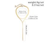 GIGB Gold Choker Necklace Set for Women