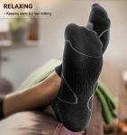 BULLIANT Men's Ankle Athletic Running Socks - 6 Pairs