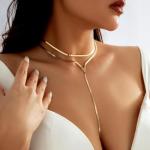 GIGB Gold Choker Necklace Set for Women