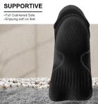 BULLIANT Men's Ankle Athletic Running Socks - 6 Pairs