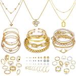 Elegant Gold Plated Jewelry Set for Any Occasion