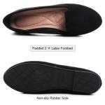 Comfortable Black Round Toe Ballet Flats for Women