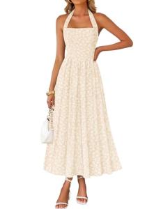 ZESICA Women's Floral Maxi Dress for Summer Events