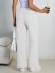 Trendy Women’s Fleece-Lined Wide Leg Sweatpants