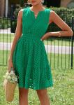 PRETTYGARDEN Women's Summer Swing Dress - Dark Green