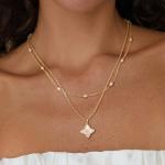 Fettero Lucky Clover Necklace in 14K Gold