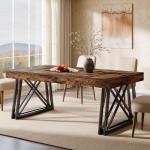 Tribesigns Farmhouse Dining Table for 4-6