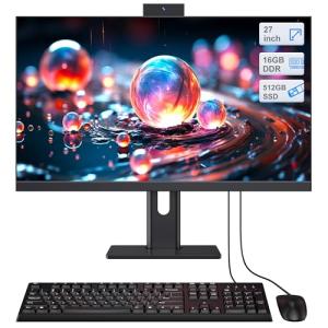 27-Inch All-in-One Desktop PC with Webcam