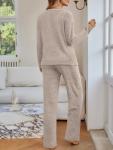 LILLUSORY Women's Cozy 2-Piece Lounge Set