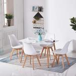 H.J WeDoo Space-Saving Rectangular Dining Table