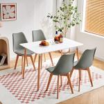 H.J WeDoo Space-Saving Rectangular Dining Table