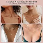 Trendy Layered Gold Necklace Set for Women